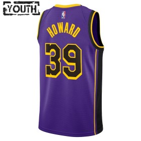 NBA Los Angeles Lakers Trikot Dwight Howard 39 Jordan 2022-23 Statement Edition Lila Swingman - Kinder